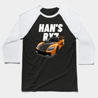 Han's rx7 tokyo drift Baseball T-Shirt